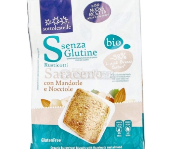 SOTTO LE STELLE RUSTICOTTI GRANO SARACENO CON MANDORLE E NOCCIOLE GR.250